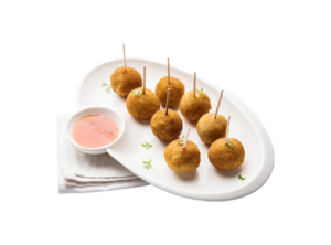 Potato Lollipops